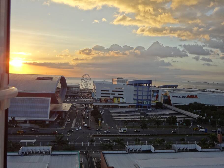 actual views , sunset
