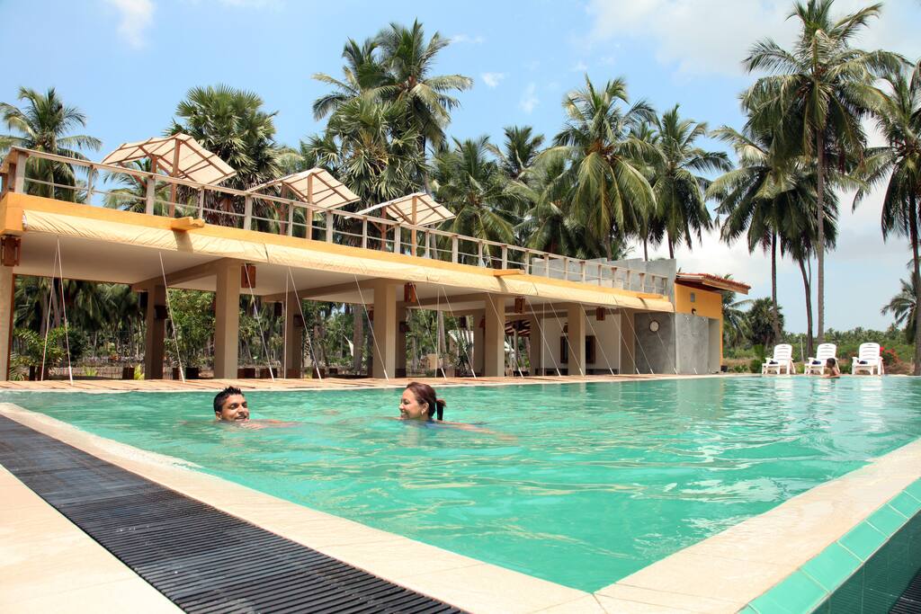 Swimming pool area