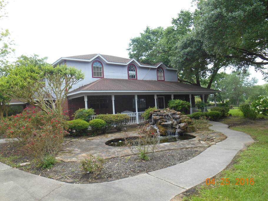 Front of the house