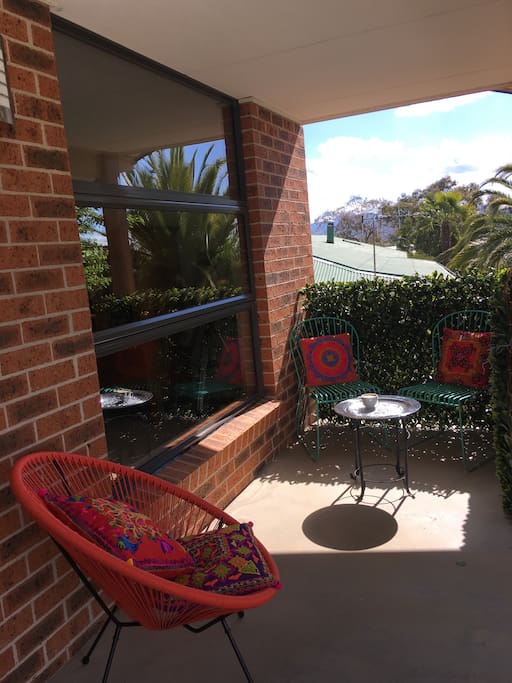 Another quiet garden space on the front porch