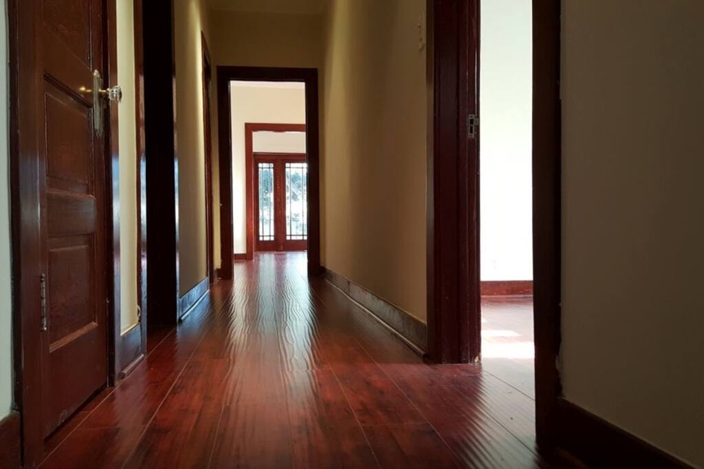 Hardwood floors throughout