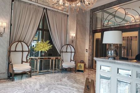 海边会所公寓两层 近海岛渡轮 地铁 WiFi