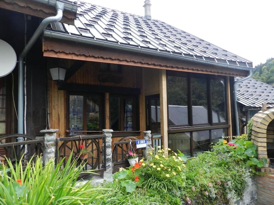 façade du chalet