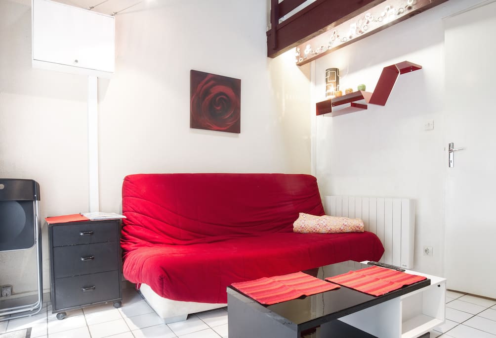 Canapé lit confortable pour 2 personnes