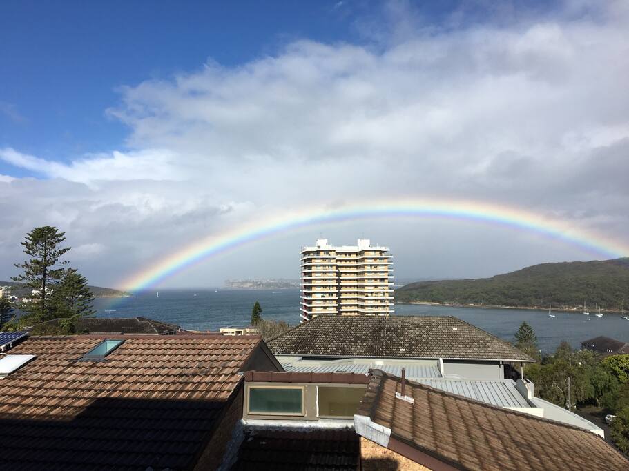 You’ll enjoy nature’s beautiful paintings from this balcony!!