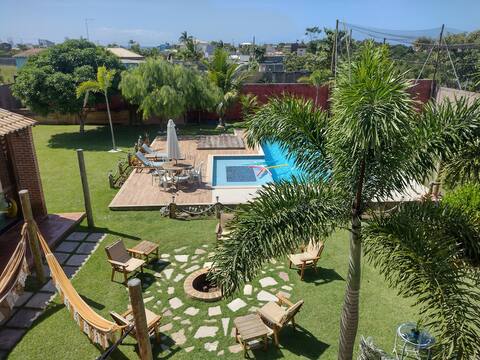 Casa Amarela: fun in family and friends.