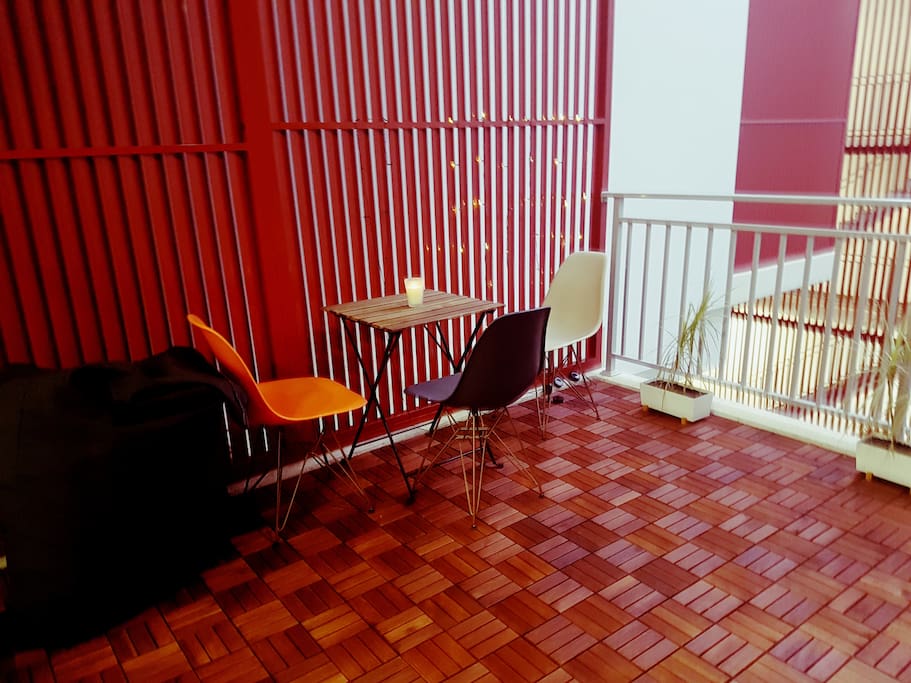 10m2 Balcony