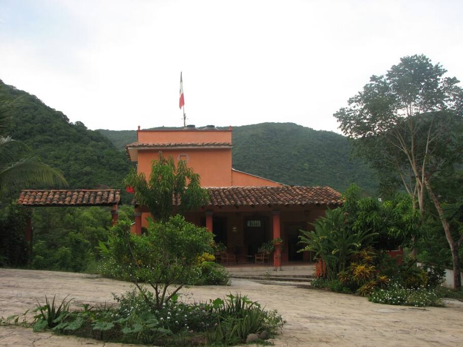 Fachada de la casa
