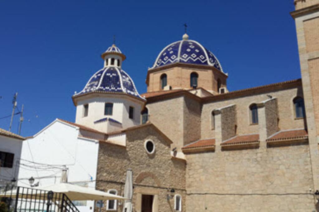 Church In Altea Old Town Only a short walk away