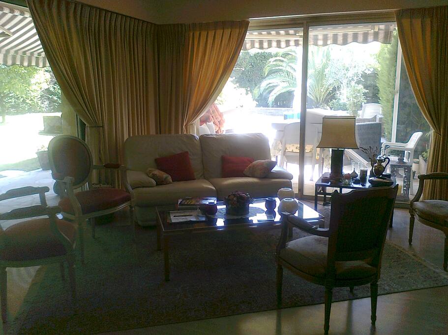 The living room