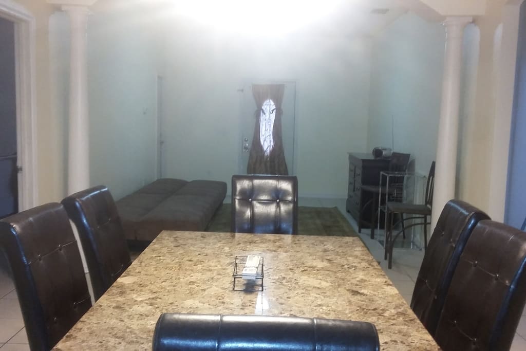 marble top dinner, can use for office meeting