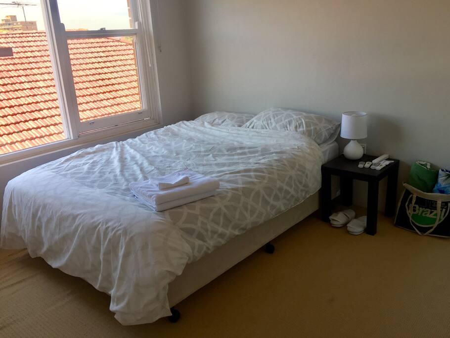 Your bedroom- private, light and not overlooked/looked into by any buildings