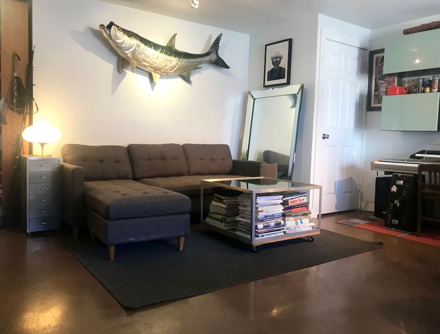 Living room.