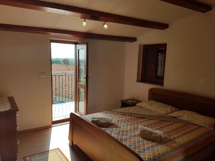 the double room with terrace