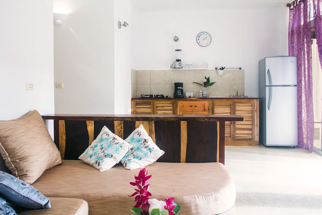 Living Room and Kitchen
