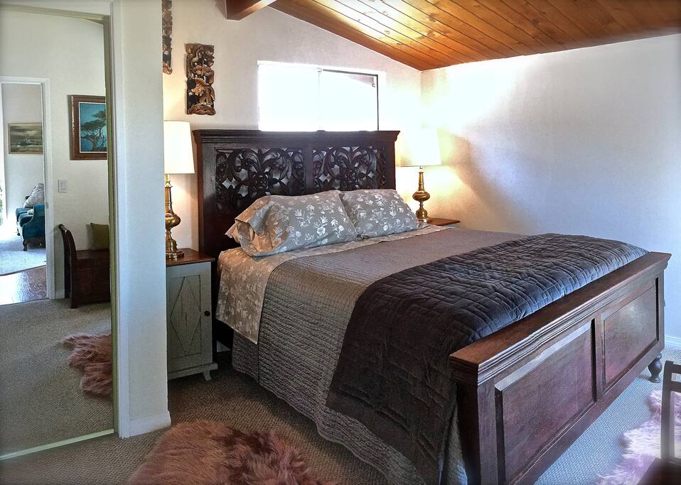 Comfortable bedding and linens