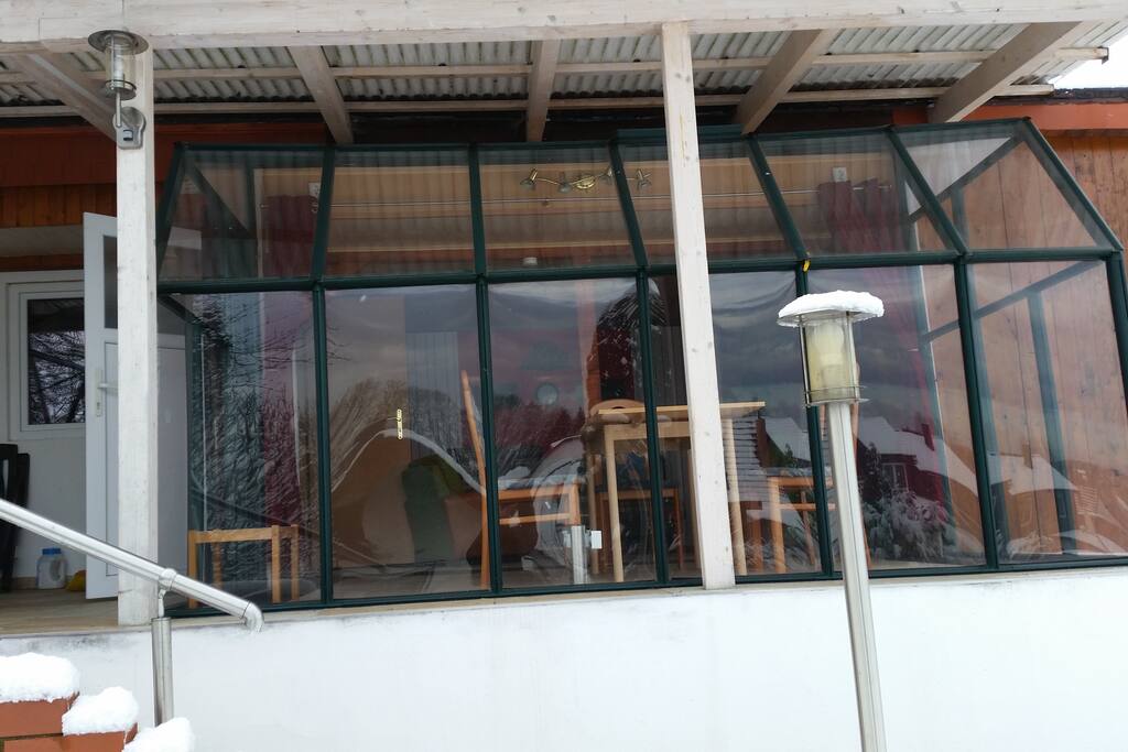 Blick ins Haus