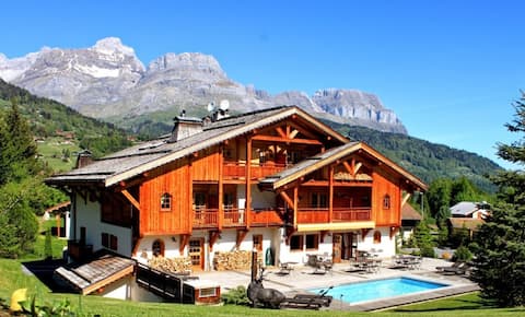 A private mountain cabin