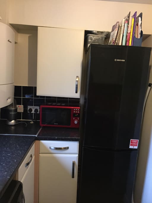 New Fridge and microwave