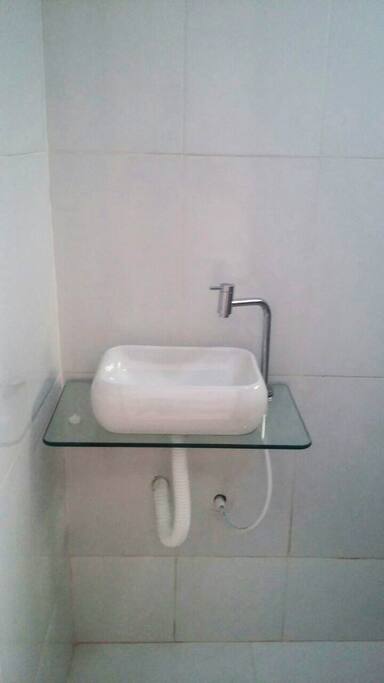 Banheiro Suite Pia