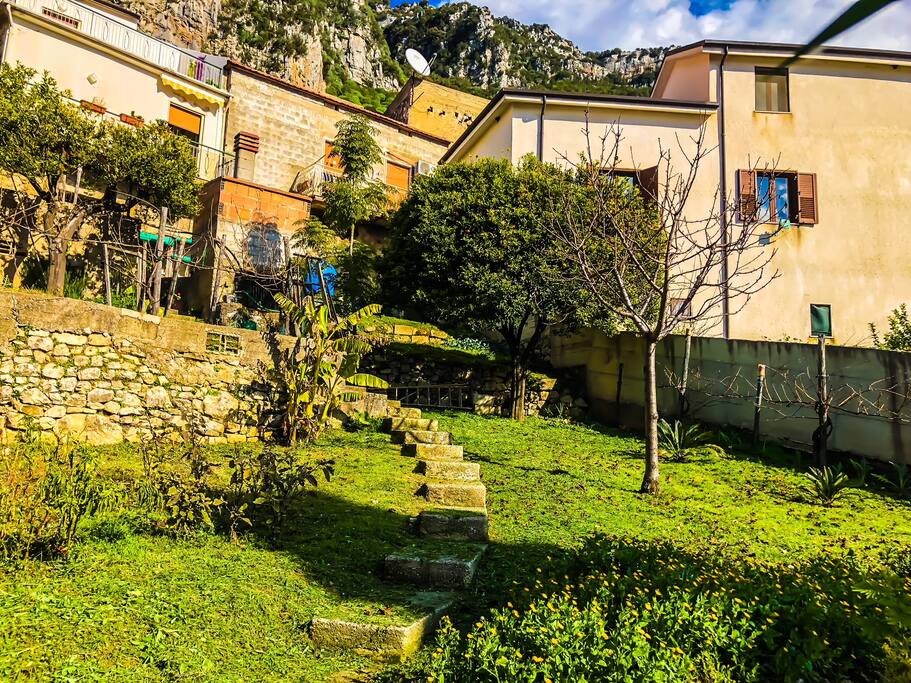 Entrata dal giardino