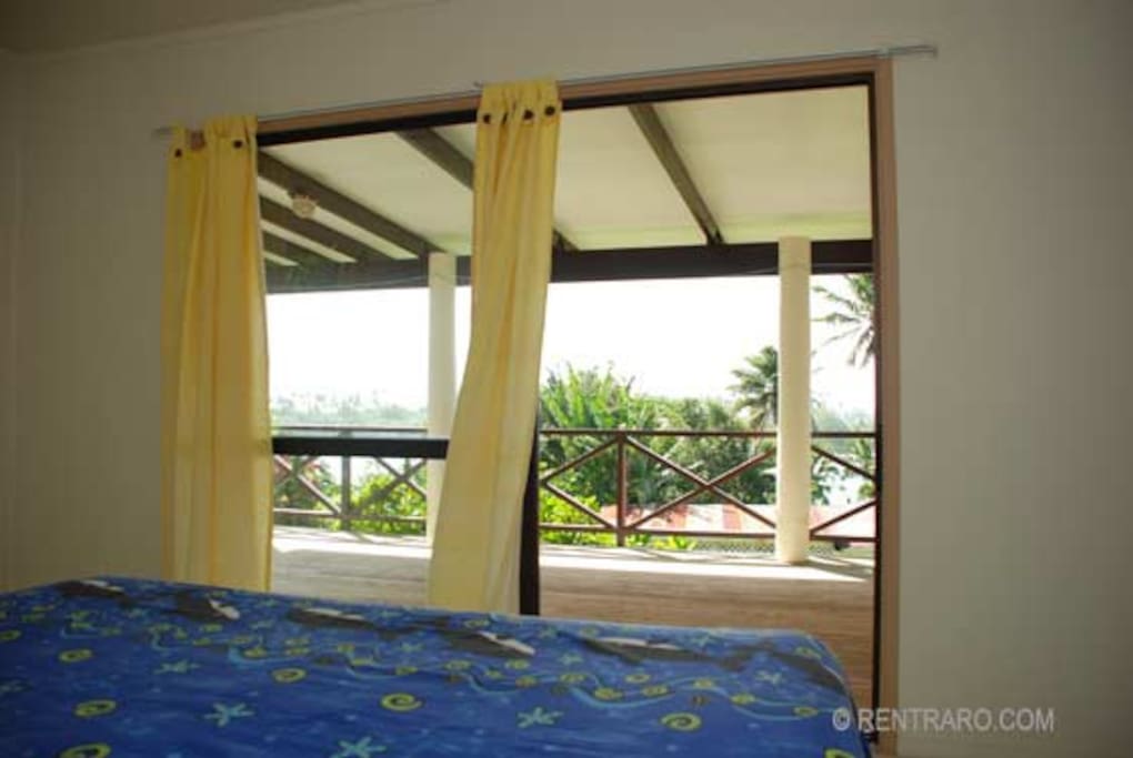 View from the master bedroom