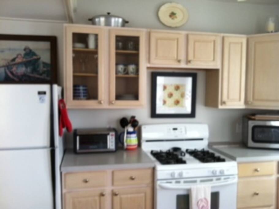 Upstairs unit kitchen