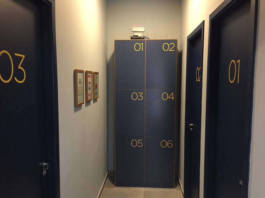 Corredor dos quartos