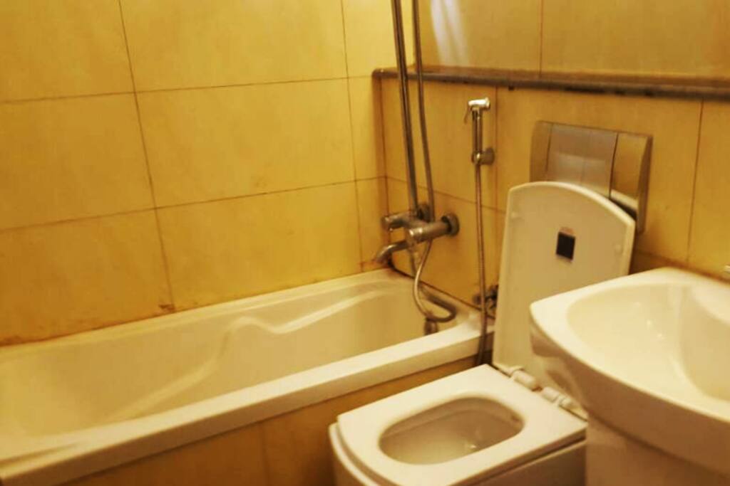 Attached Bathroom with Hot/Cold Shower
