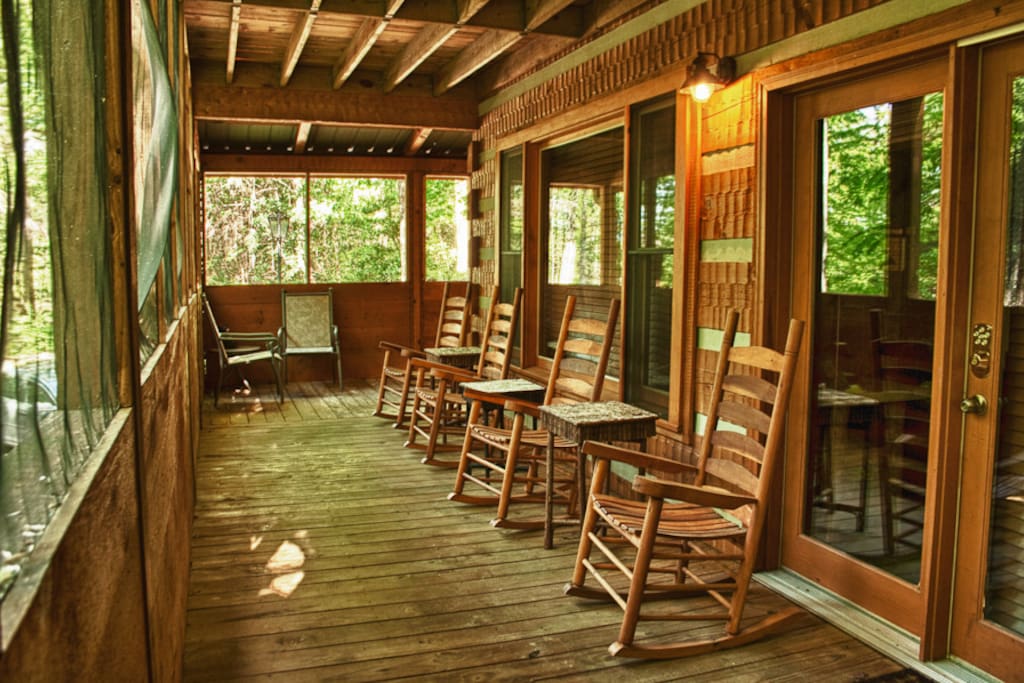 Front Entrance to Cabin