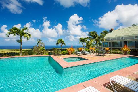 Pool, hot-tub, huge ocean view