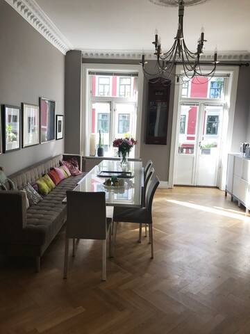 Popular, beautiful large home in central Oslo.