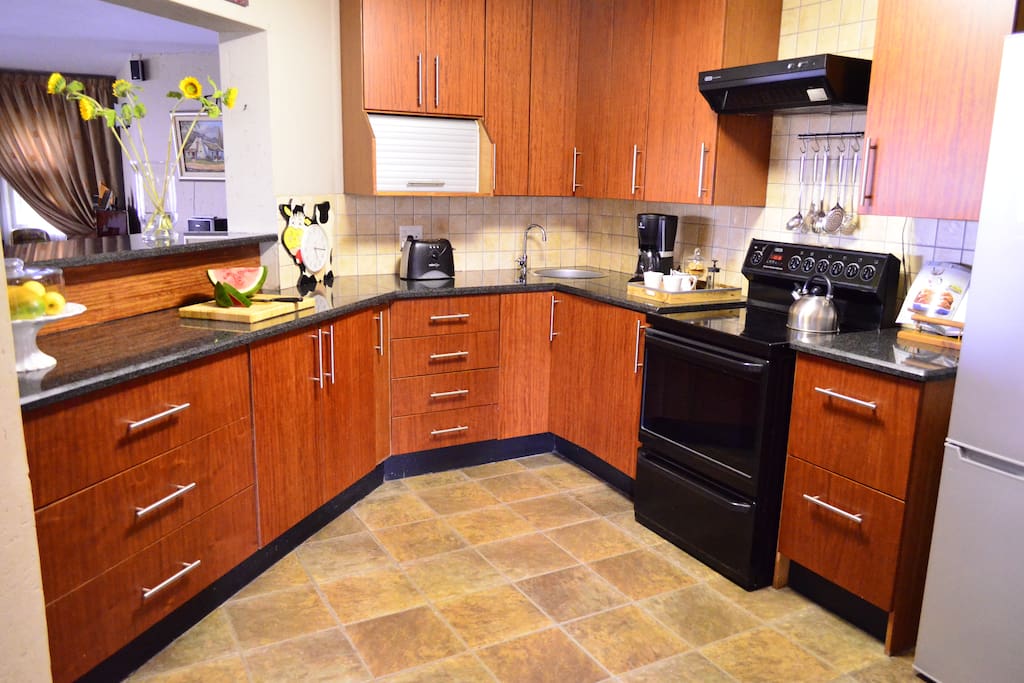 Fully equipped kitchen