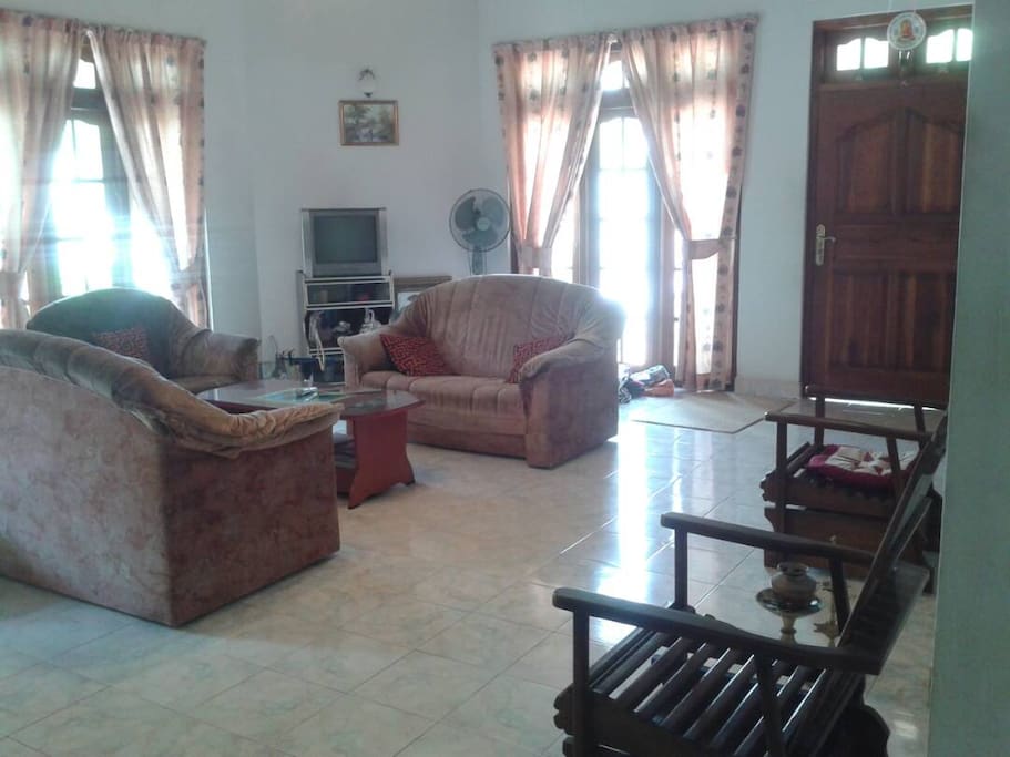 Spacious living area