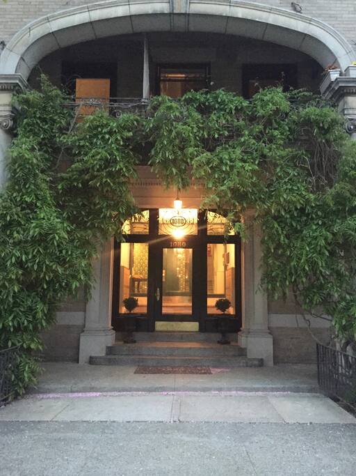 Building front door