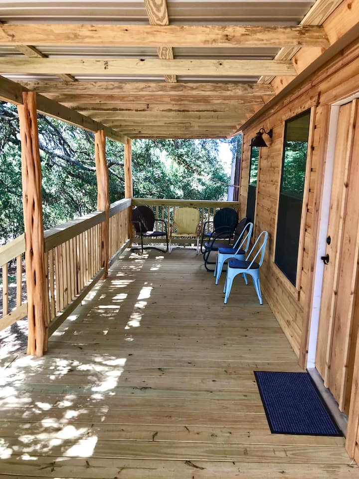 Llano River Bunk House Site 15 Cabins for Rent in Mason, Texas