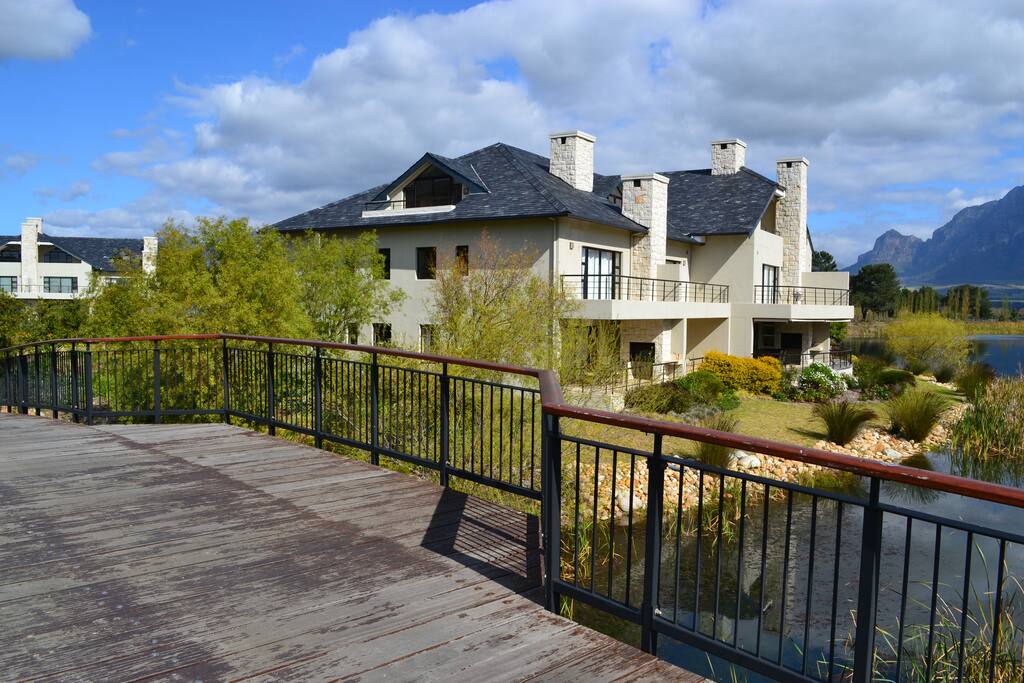 Side view of the property
