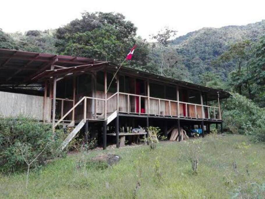 vista completa de la casa