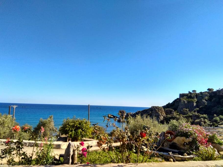 θέα από τα δωμάτια