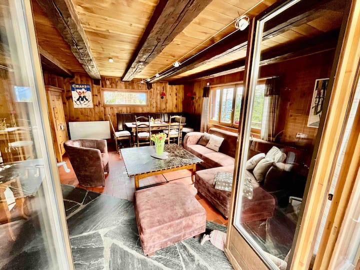 Chalet Atypique Colorado Crans-montana  5 Pers. - Crans-Montana