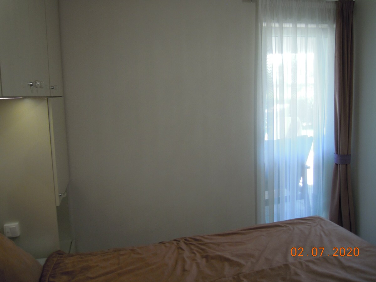 Záhradné dvere zo spálne