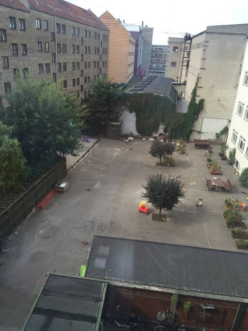 Garden and playground