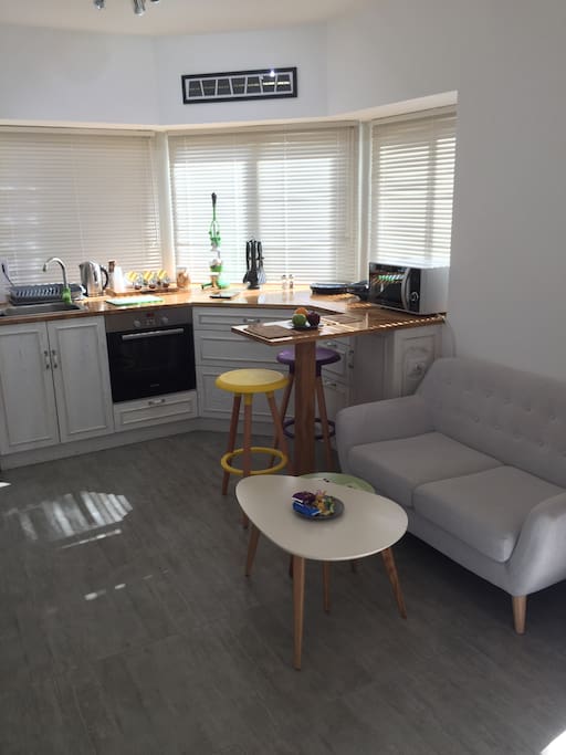 Kitchen & living room