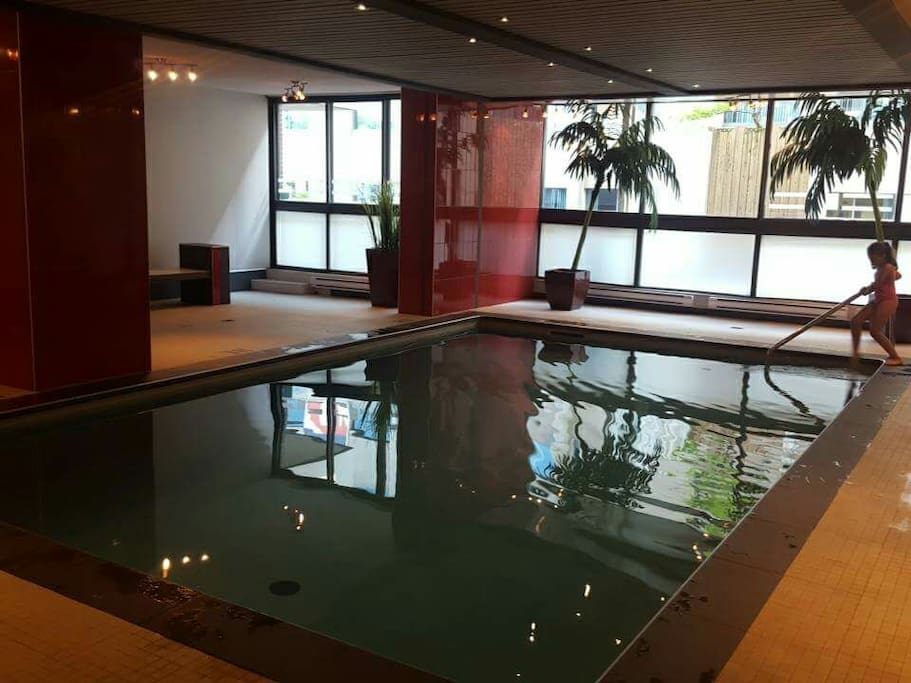 swimming pool in the building