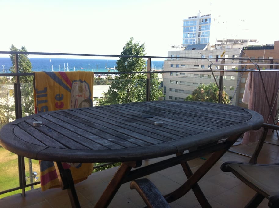 The terrace wouldn't be the same without our beloved table