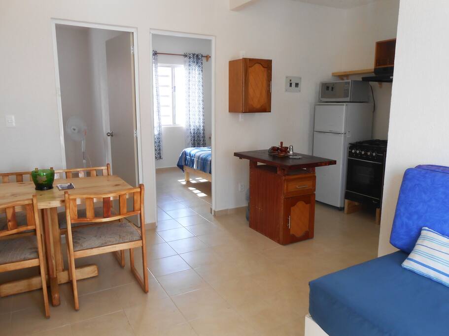 Cómodo depto ideal para 4-5 personas / Comfortable condo ideal for 4-5 people