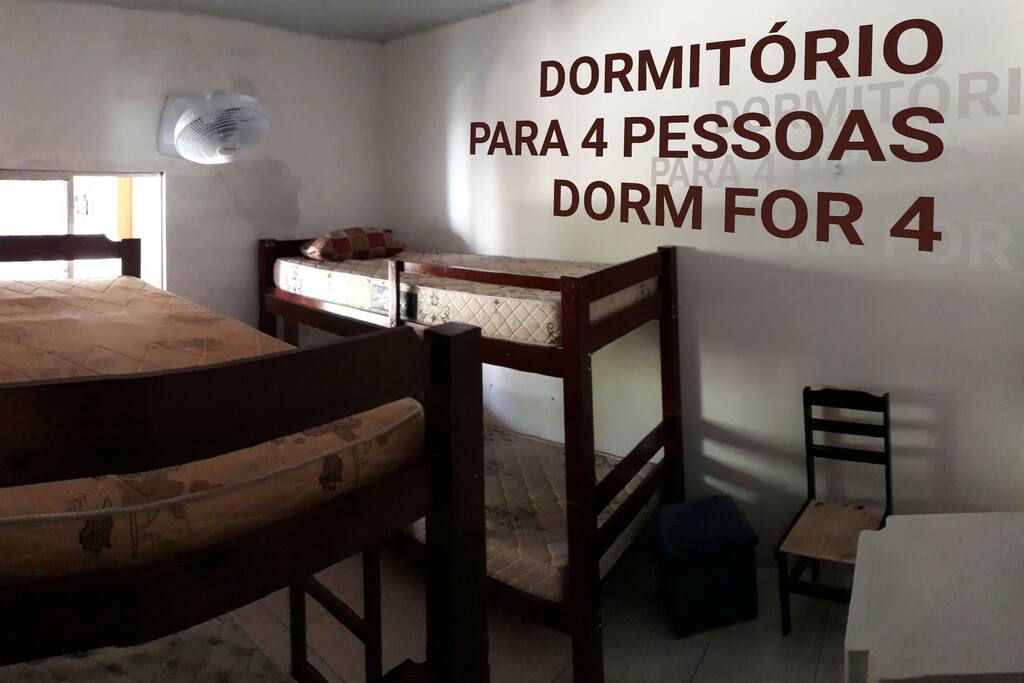 Dormitório para 4 / Dorm for 4