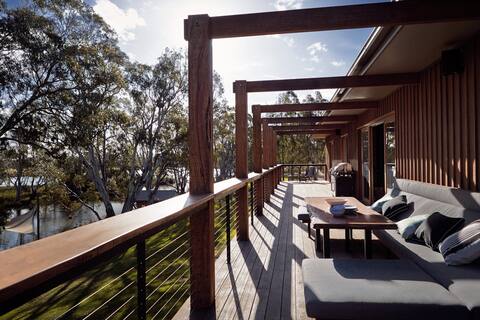 Hide & Seek Retreat Luxury River House
