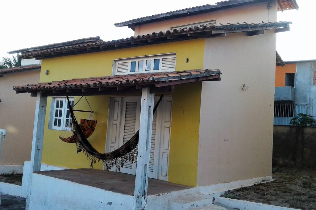 Ótima Varanda pra descanso.