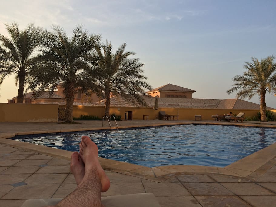 one of the swimming pool you will have acces